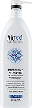 Rewitalizujący szampon do włosów - Aloxxi Reparative Shampoo — Zdjęcie N3