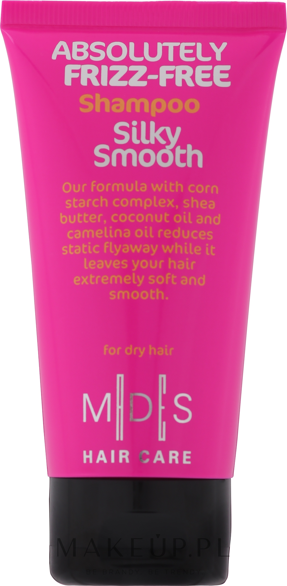 Wygładzający szampon zapobiegający puszeniu się włosów - Mades Cosmetics Absolutely Frizz-free Shampoo Silky Smooth — Zdjęcie 75 ml