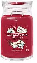Świeca zapachowa - Yankee Candle Letters to Santa Scented Candle — Zdjęcie N1