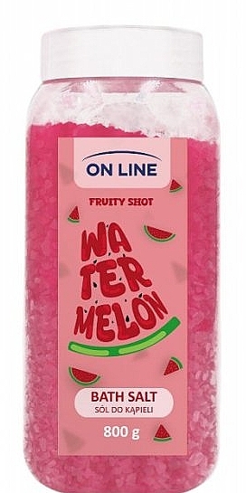 Sól do kąpieli Arbuz - On Line Watermelon Bath Sea Salt  — Zdjęcie N2