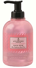 Naturalne mydło w płynie - Atkinsons Regal Musk Liquid Soap — Zdjęcie N1