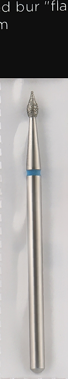 Frez diamentowy, kropla, 1,8 mm, niebieski - Head The Beauty Tools — Zdjęcie N1