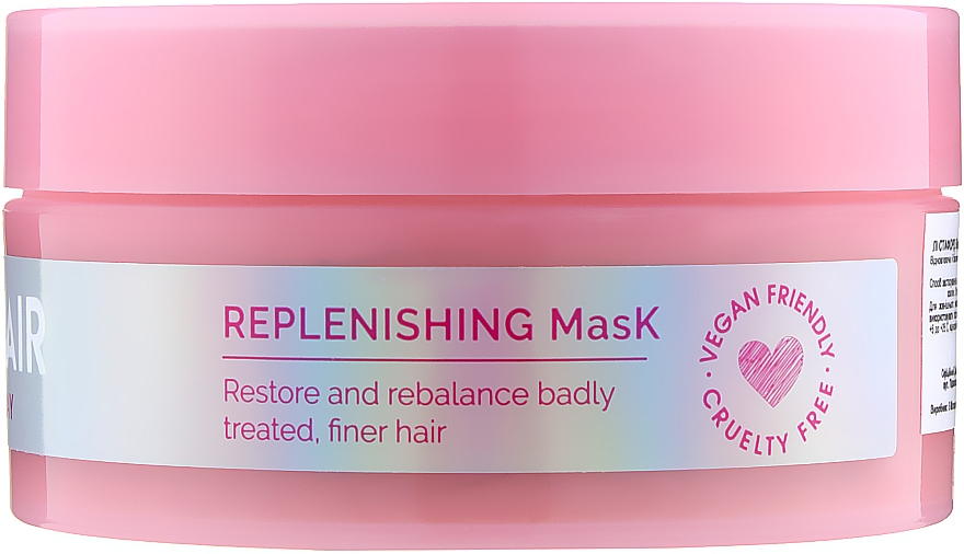 Rewitalizująca maska do włosów z różową glinką - Lee Stafford Fresh Hair Replenishing Mask — Zdjęcie N1