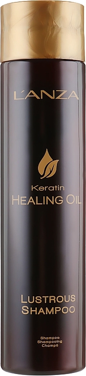 PRZECENA! Keratynowy szampon do włosów - L'anza Keratin Healing Oil Shampoo * — Zdjęcie N6