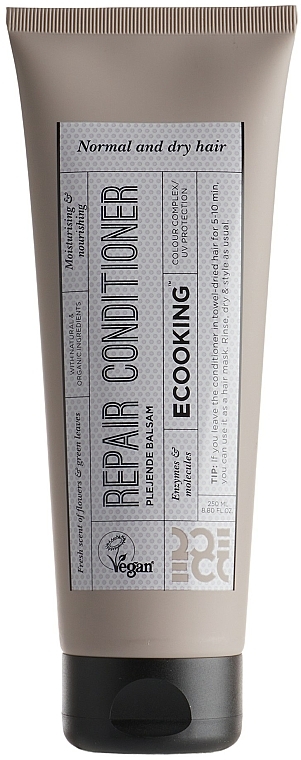 Regenerująca odżywka do włosów suchych i zniszczonych - Ecooking Repair Conditioner — Zdjęcie N1
