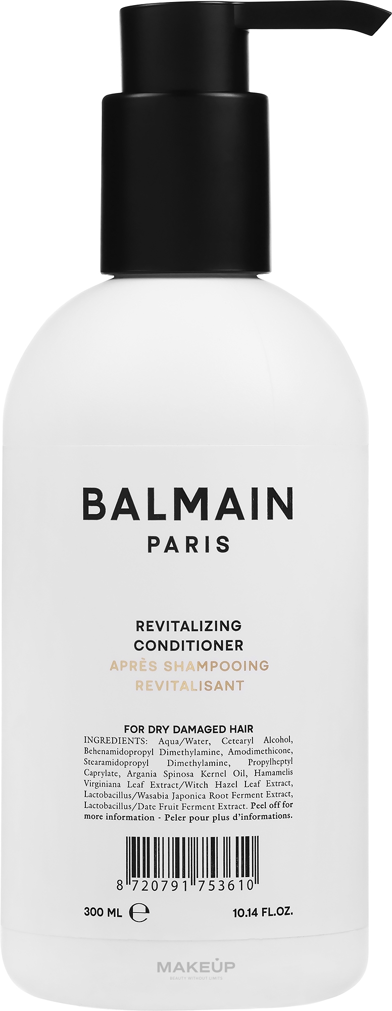 Rewitalizująca odżywka do włosów suchych i zniszczonych - Balmain Paris Hair Couture — Zdjęcie 300 ml