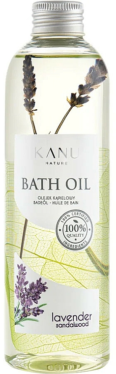 Olejek do kąpieli Lawenda i drzewo sandałowe - Kanu Nature Bath Oil Lavender — Zdjęcie N1