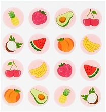Oczyszczające plastry na nos - I Heart Revolution Tasty Fruit Blemish Stickers — Zdjęcie N2