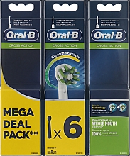 Kup Wymienna końcówka do elektrycznej szczoteczki do zębów, 6 szt. - Oral-B Cross Action