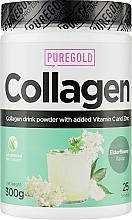 Kolagen z witaminą C i cynkiem, czarny bez - Pure Gold Collagen Marha — Zdjęcie N1