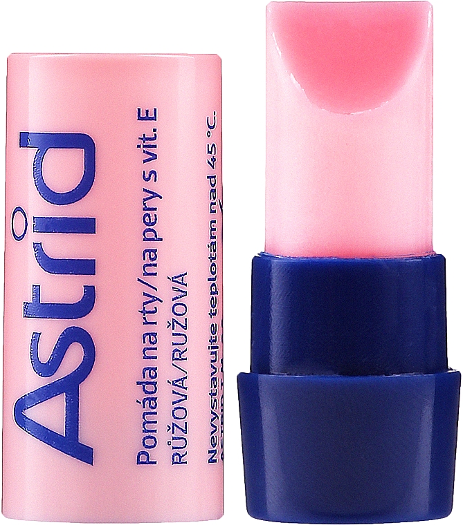 Balsam do ust z witaminą E - Astrid Lip Salve with Vitamin E Pink — Zdjęcie N1