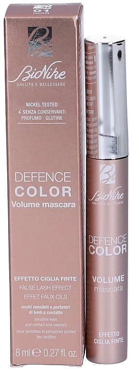 Tusz do rzęs - BioNike Defence Color False Lash Effect Volume Mascara — Zdjęcie N2