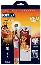 Elektryczna szczoteczka do zębów dla dzieci z futerałem podróżnym, Król Lew - Oral-B Pro Kids 3+ Disney The Lion King — Zdjęcie N4