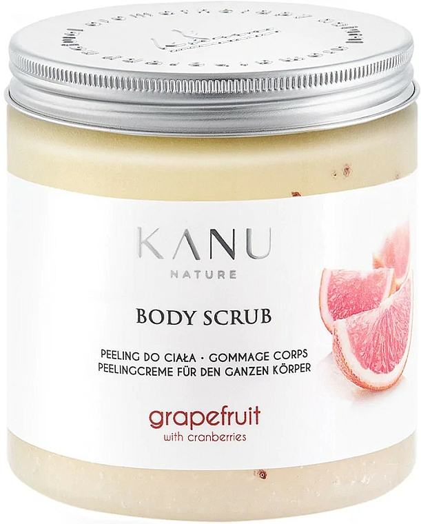 Peeling do ciała Grejpfrut - Kanu Nature Grapefruit With Cranberry Body Scrub — Zdjęcie N1
