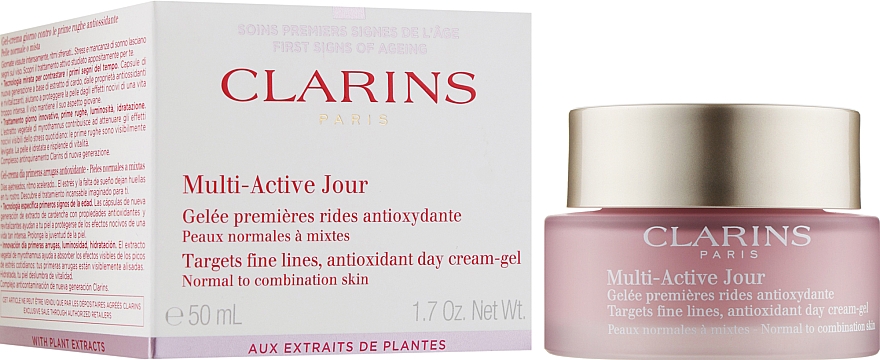 Przeciwzmarszczkowy krem-żel na dzień - Clarins Multi-Active Day Cream-Gel — Zdjęcie N2