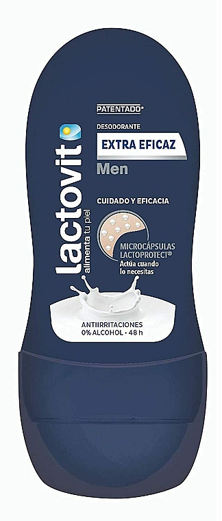 Dezodorant w kulce z organicznymi olejkami eterycznymi - Lactovit Men Roll-On Deodorant — Zdjęcie N1