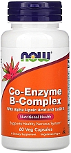 Suplement diety z koenzymami i witaminami z grupy B, 60 kapsułek - Now Foods Co-Enzyme B-Complex — Zdjęcie N1