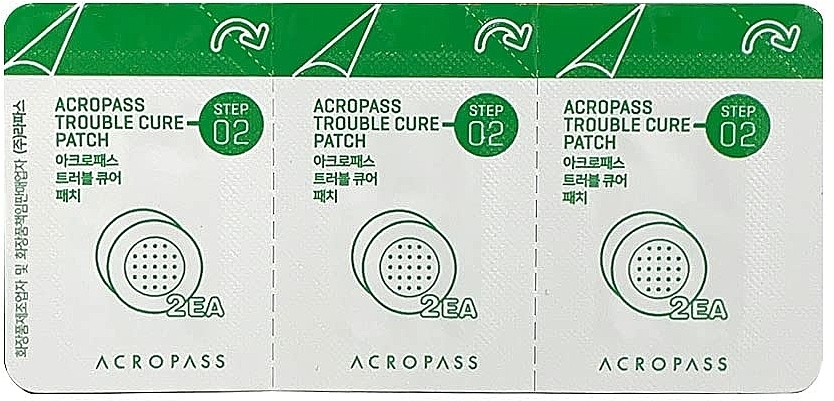 Punktowe plasterki na trądzik - Acropass Trouble Cure — Zdjęcie N2