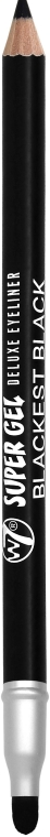 Żelowa kredka do oczu - W7 Super Gel Deluxe Eyeliner Pencil — Zdjęcie N1