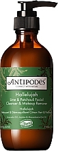 Kup Środek oczyszczający do twarzy Paczula i limonka - Antipodes Hallelujah Lime & Patchouli Facial Cleanser & Makeup Remover