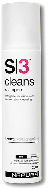 Szampon do włosów przetłuszczających się - Napura S3 Cleans Shampoo — Zdjęcie N1