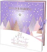 Kup Zestaw Kalendarz adwentowy - Baylis & Harding Jojoba, Vanilla & Almond Oil Luxury 24 Days Of Beauty Advent Calendar Gift Set