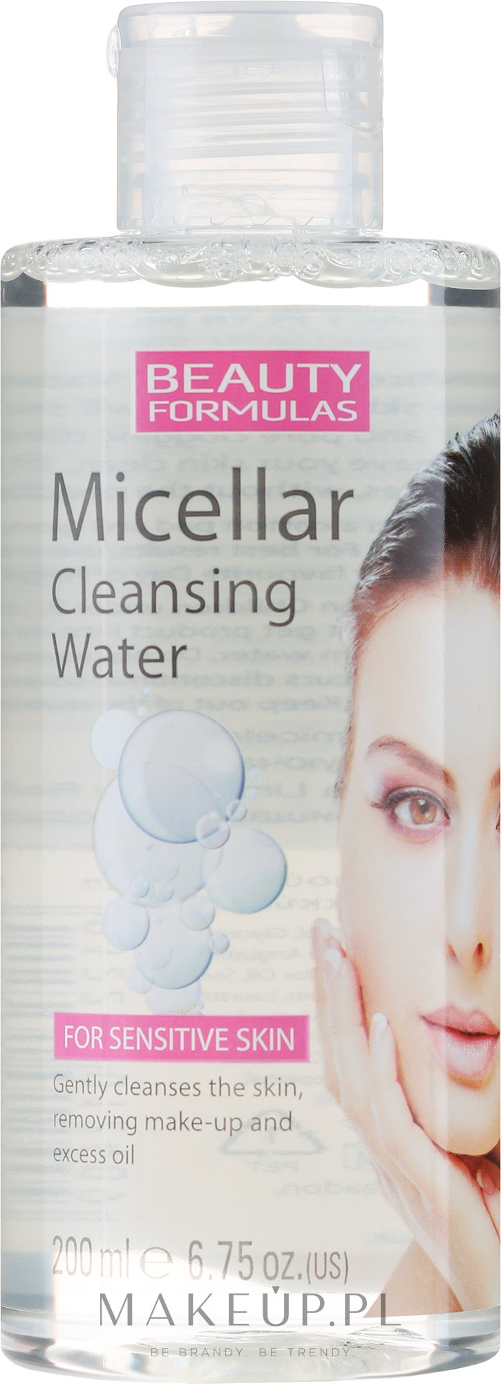 Woda micelarna do twarzy - Beauty Formulas Micellar Cleansing Water — Zdjęcie 200 ml