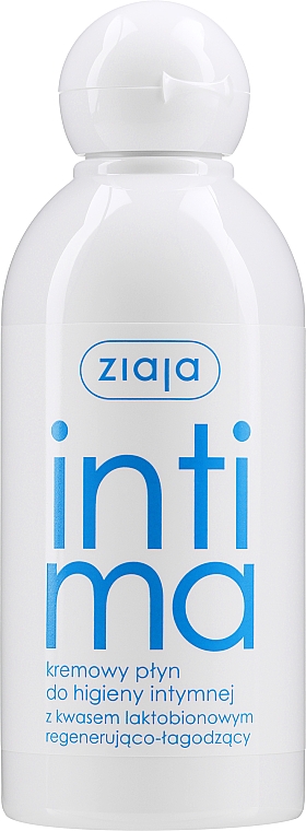 Kremowy płyn do higieny intymnej z kwasem laktobionowym - Ziaja Intima