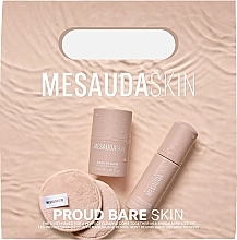 Kup Zestaw - Mesauda Milano Proud Bare Skin (m/remover/30ml + cl/foam/50ml + pads/2pcs)