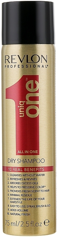 Suchy szampon do włosów - Revlon Professional Uniq One Dry Shampoo