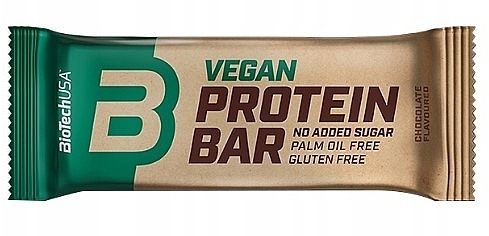 Wegański baton proteinowy Czekolada - BioTechUSA Vegan Protein Bar Chocolate — Zdjęcie N2