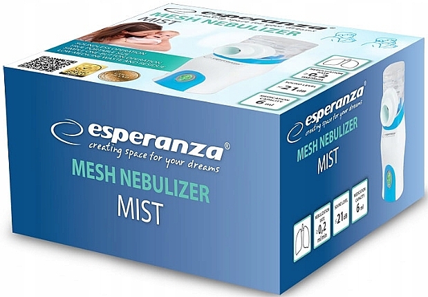 Przenośny inhalator - Esperanza ECN005 Mist — Zdjęcie N2