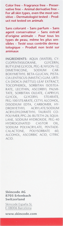 Balansujące serum matujące do cery tłustej - Skincode Essentials S.O.S Oil Control Balancing Serum — Zdjęcie N3