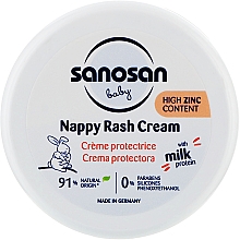 Kup Krem na odparzenia pieluszkowe dla niemowląt - Sanosan Baby Nappy Rash Cream