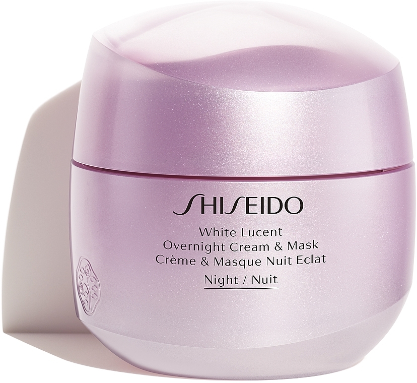 Krem do twarzy na noc - Shiseido White Lucent Overnight Cream & Mask — Zdjęcie N1