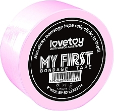 Kup Taśma do wiązania, różowa - LoveToy My First Non-Sticky Bondage Tape