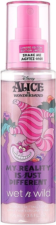 Spray utrwalający makijaż - Wet N Wild Alice in Wonderland My Reality is Just Different Shimmer Setting Spray — Zdjęcie N1