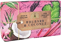 Mydło Rabarbar i kokos - The English Soap Company Anniversary Rhubarb & Coconut Soap — Zdjęcie N1
