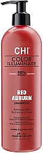 Kup Fioletowy szampon do włosów farbowanych neutralizujący żółte tony - CHI Color Illuminate Shampoo Red Auburn