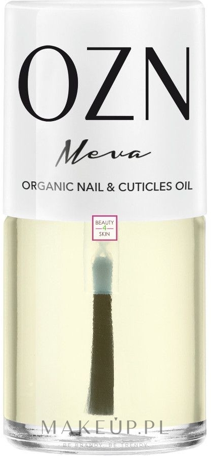 Olejek do paznokci i skórek - OZN Meva Organic Nail & Cuticle Oil  — Zdjęcie 12 ml