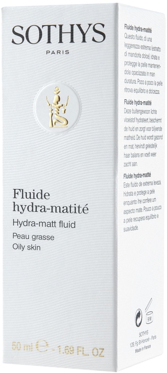 Nawilżający fluid matujący - Sothys Hydra Matt Fluid — Zdjęcie N3