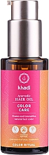 Ajurwedyjski olejek do włosów - Khadi Ayurvedic Color Care Hair Oil — Zdjęcie N2