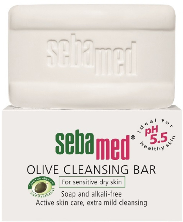 Mydło w kostce - Sebamed Olive Cleansing Bar