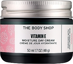 Kup Nawilżający krem do twarzy na dzień z witaminą E - The Body Shop Vitamin E Moisture Day Cream (szklany słoiczek)