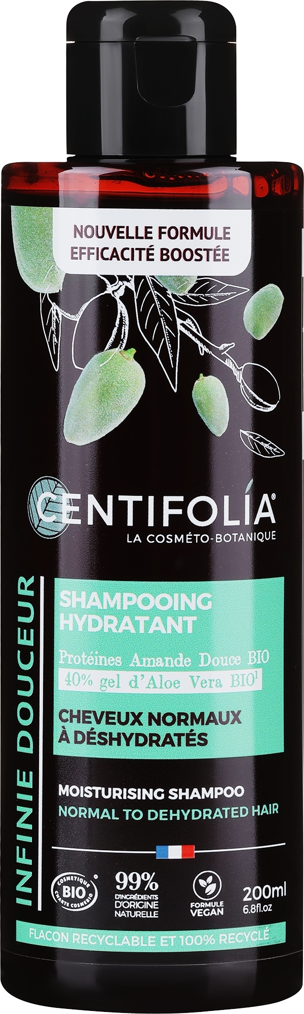 Szampon nawilżający do włosów normalnych - Centifolia Moisturizing Shampoo  — Zdjęcie 200 ml