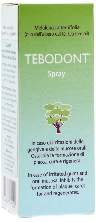 Spray z olejkiem z drzewa herbacianego - Dr. Wild Wild-Pharma Tebodont — Zdjęcie N1
