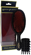 Szczotka do włosów, ciemny rubin - Mason Pearson Hair Brush Small Extra B2 Dark Ruby — Zdjęcie N1
