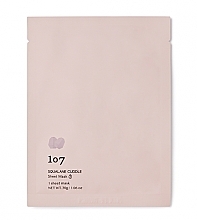 Maska do twarzy w płachcie - 107 Beauty Squalane Cuddle Sheet Mask — Zdjęcie N1