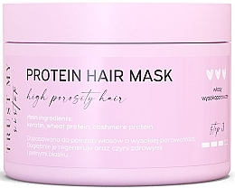 PRZECENA! Proteinowa maska do włosów wysokoporowatych - Trust My Sister High Porosity Hair Protein Mask * — Zdjęcie N2