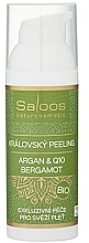 Organiczny peeling do twarzy Argan & Q10 & Bergamotka - Saloos Bio Facial Peelings  — Zdjęcie N1